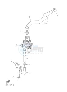 WR250R (32DR) drawing AIR INDUCTION SYSTEM