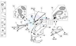 RSV 4 1000 APRC R drawing Front body I