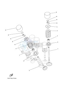 YZF-R3A 321 R3 (B02B B02C) drawing VALVE