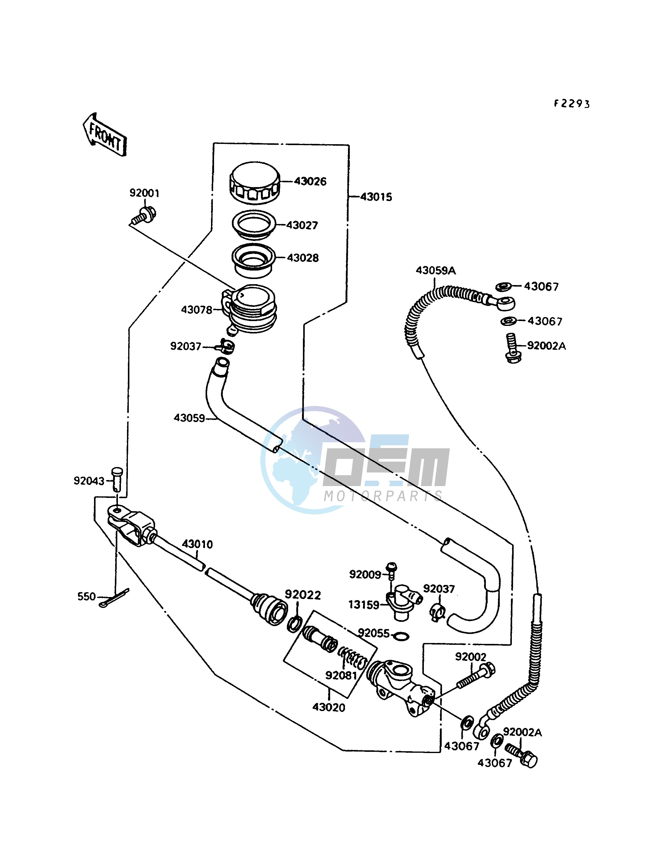 REAR MASTER CYLINDER