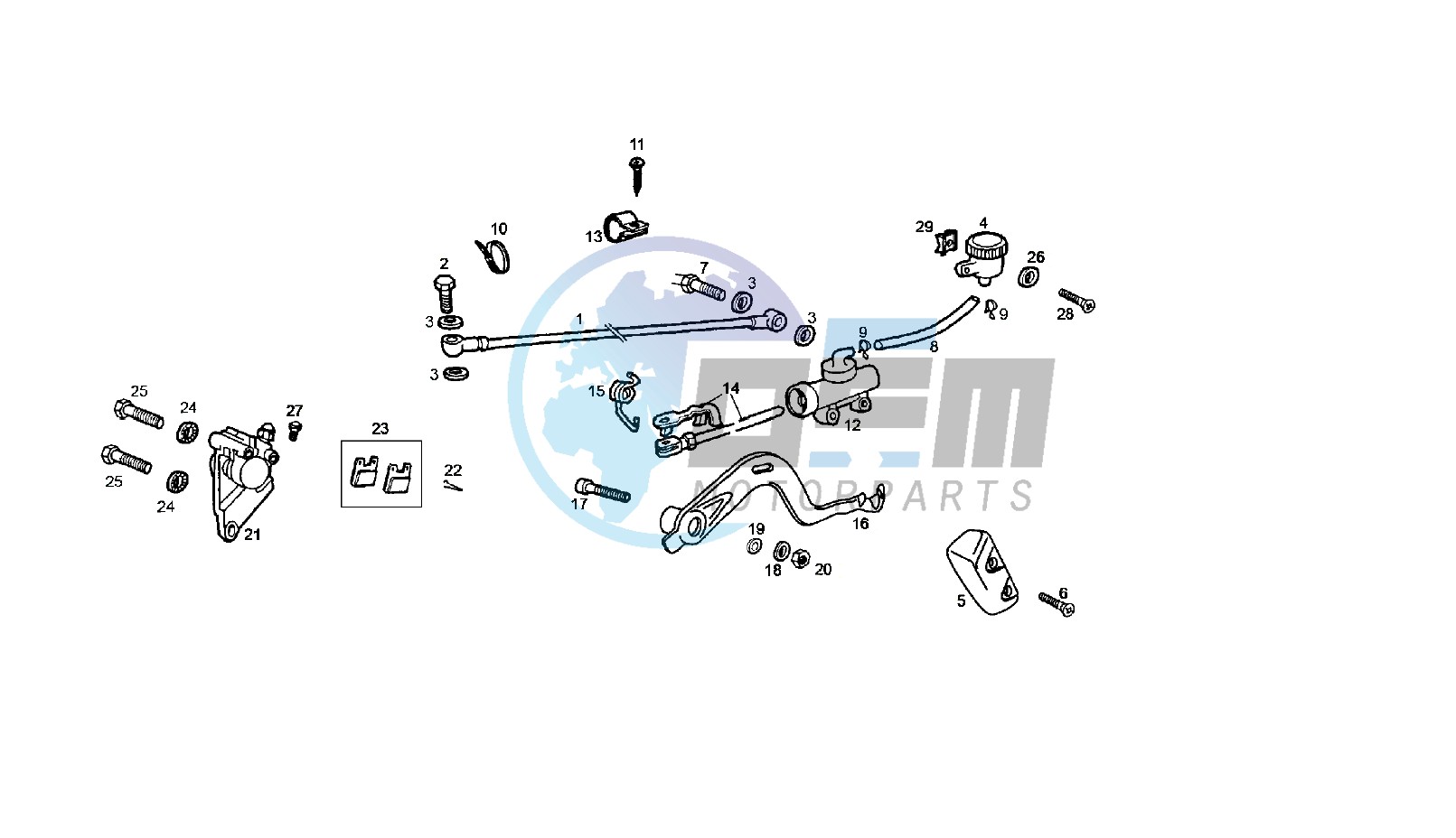 REAR BRAKING SYSTEM