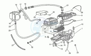 Nevada 750 Club Club drawing Air filter