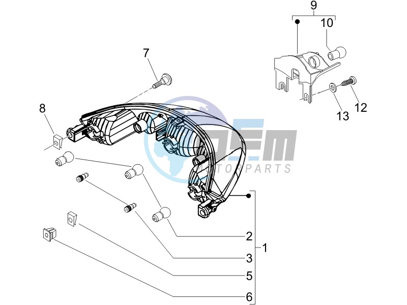 Tail light - Turn signal lamps