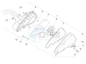 S 50 4T 4V College USA drawing Air filter