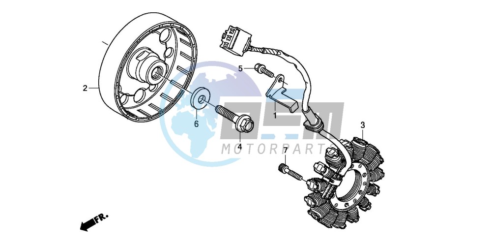 GENERATOR (CBF600S8/SA8/N8/NA8)