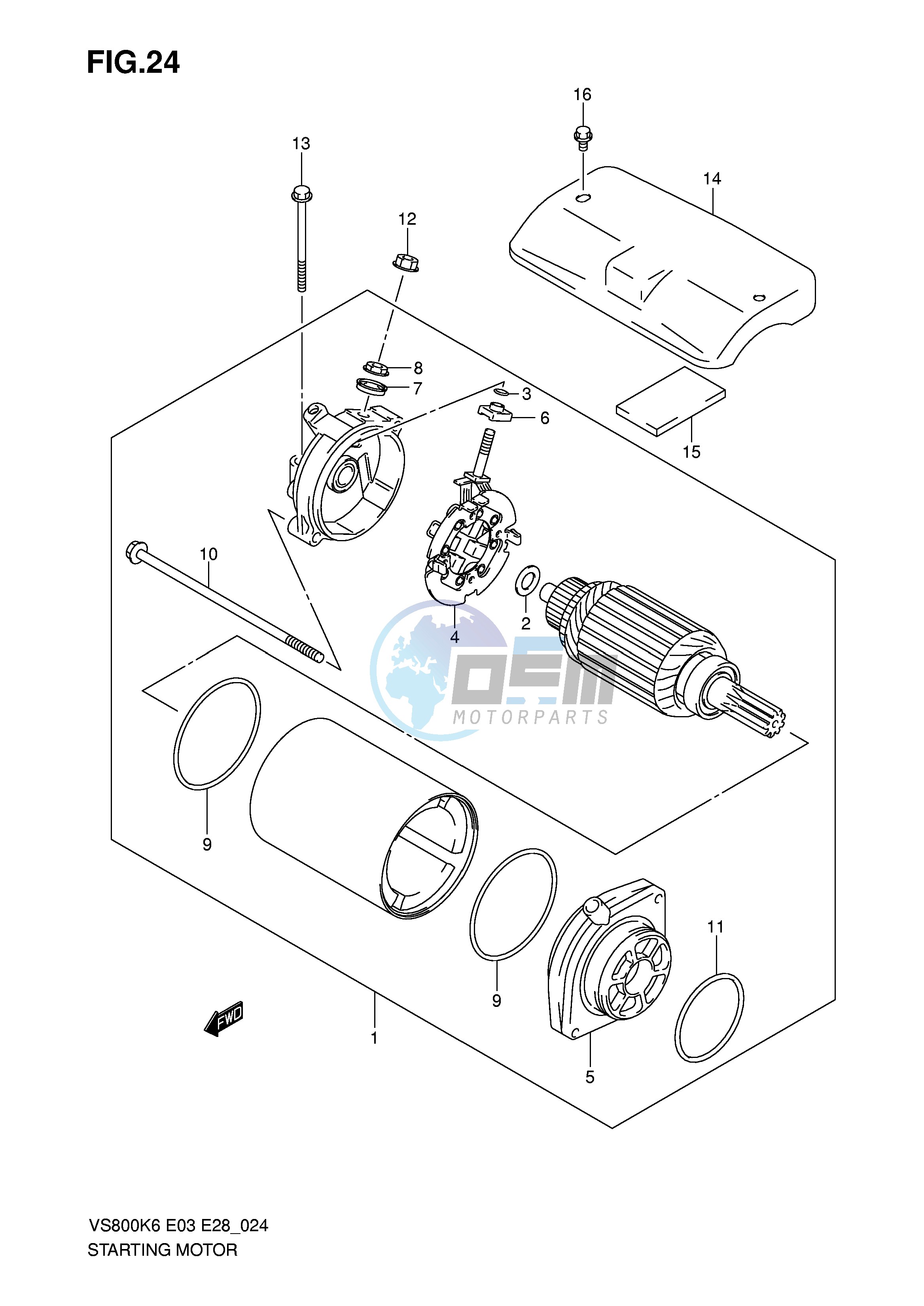 STARTING MOTOR