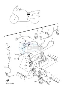 FJR1300A FJR1300A ABS (1MC7) drawing ELECTRICAL 3