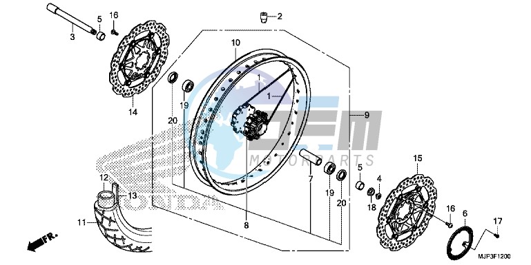 FRONT WHEEL