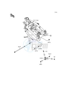 Z250SL BR250EGF XX (EU ME A(FRICA) drawing Engine Mount