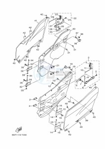 YXZ1000ETS YXZ10YESKS (B5H3) drawing SIDE COVER 3