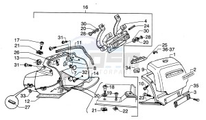 Hexagon 125 LX4 drawing Top box