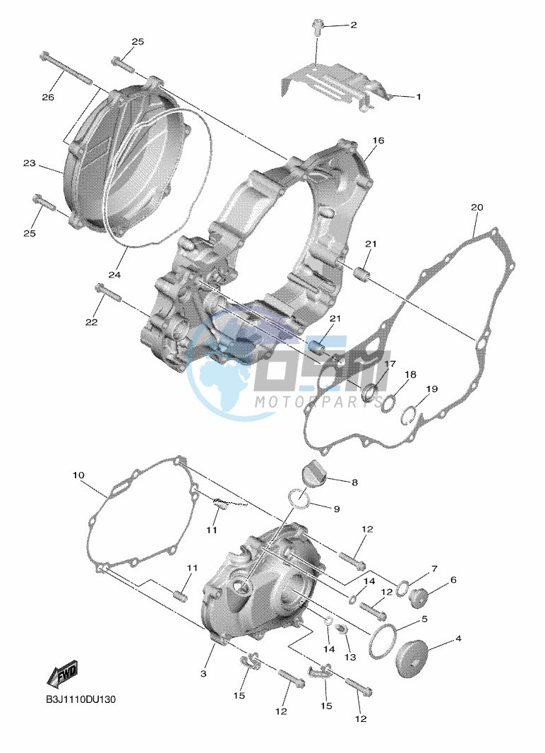 CRANKCASE COVER 1