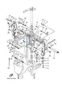 FL225BETX drawing FRONT-FAIRING-BRACKET