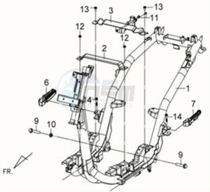 TONIK 50 drawing FRAME