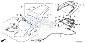 NSA700A9 France - (F / CMF MME) drawing SEAT