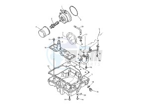 YZF R THUNDER ACE 1000 drawing OIL CLEANER