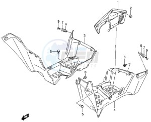 LT-A500X drawing MUDGUARD