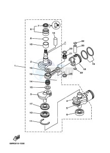 25B drawing CRANKSHAFT--PISTON