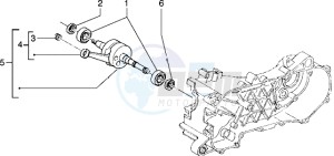 Typhoon 50 X drawing Crankshaft