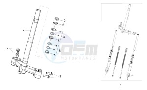 Sport City One 50 4t 4v USA-Canada USA CANADA drawing Stem base