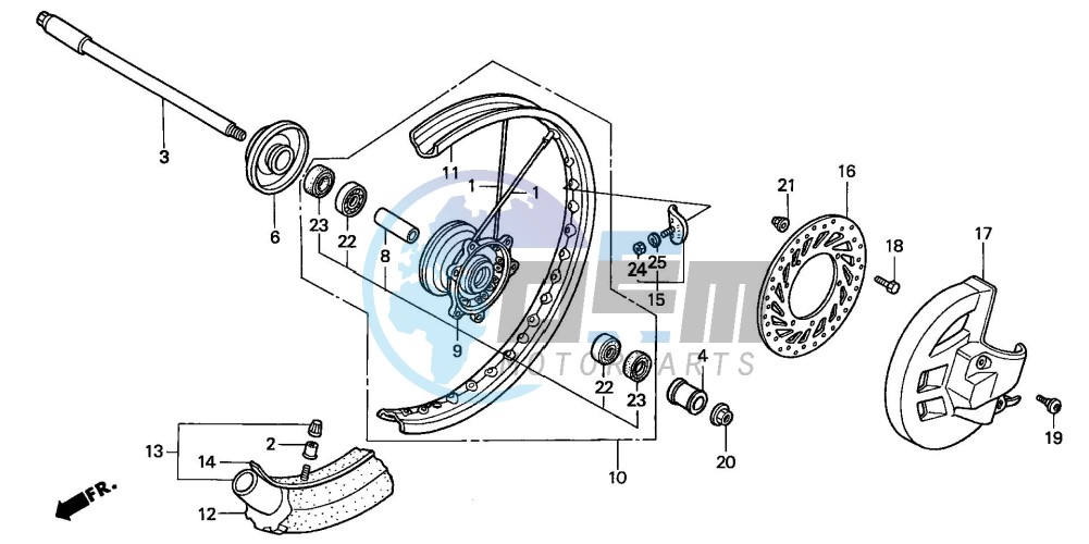 FRONT WHEEL