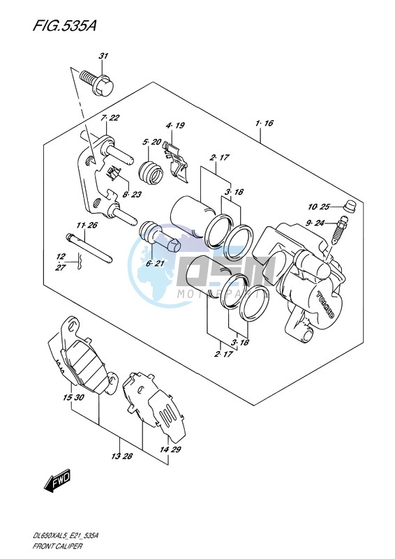 FRONT CALIPER