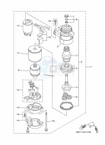 F20DETL drawing STARTER-MOTOR