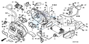 CB1000RAA Europe Direct - (ED / ABS) drawing AIR CLEANER