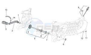 SR 50 carb. my 2014 drawing Water pump