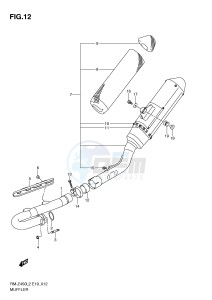 RM-Z450 (E19) drawing MUFFLER