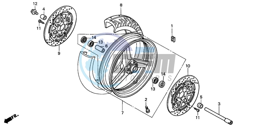 FRONT WHEEL