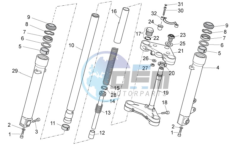 Front fork II