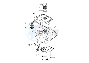 CT SS 50 drawing FUEL TANK