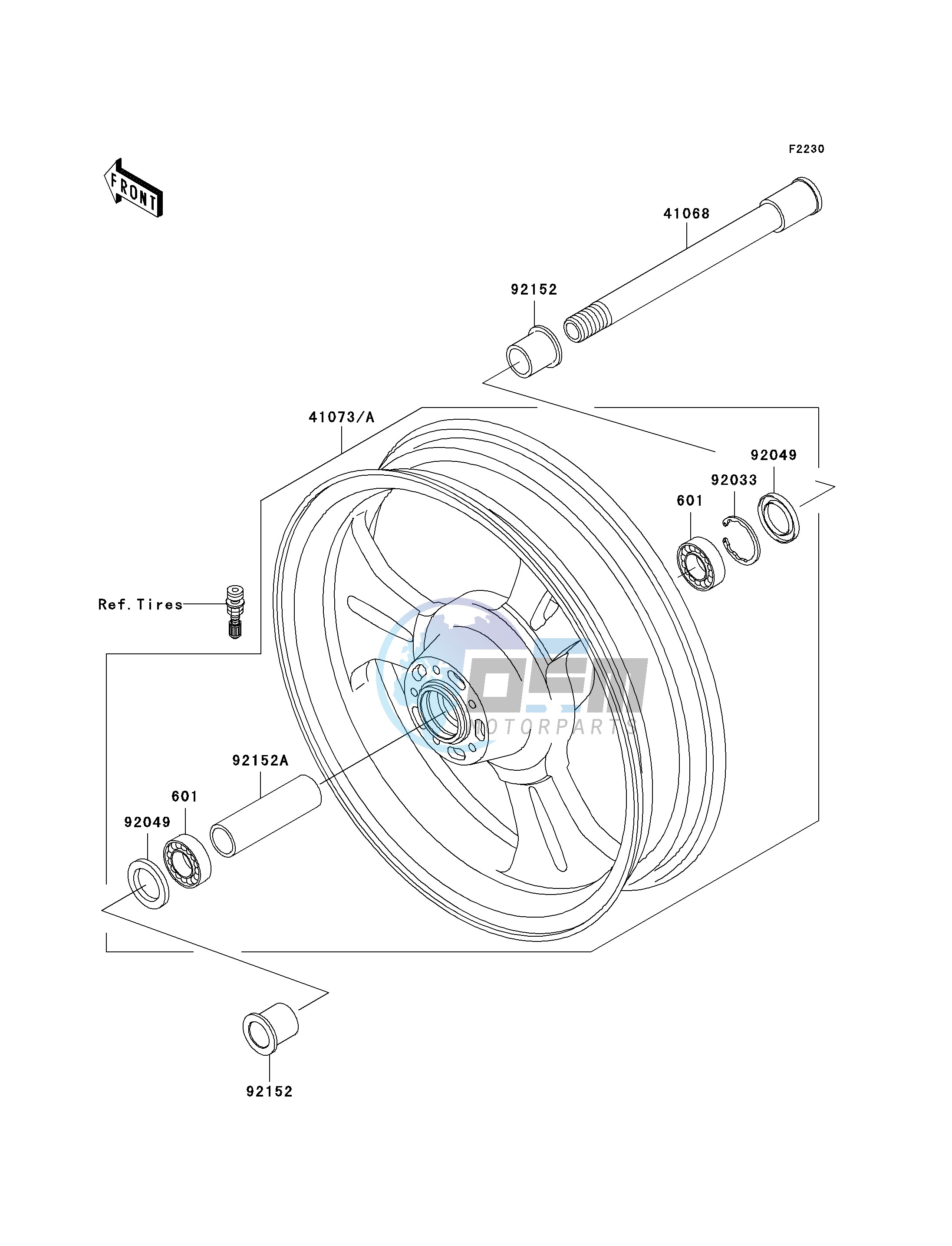 FRONT WHEEL