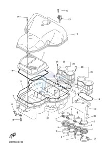 FZ1-N FZ1 (NAKED) 1000 (1EC9) drawing INTAKE