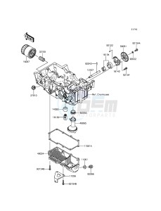 Z300 ABS ER300BGF XX (EU ME A(FRICA) drawing Oil Pump