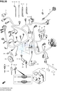 VLR1800 (E2) drawing WIRING HARNESS