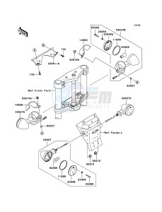 VN900_CUSTOM VN900C9FA GB XX (EU ME A(FRICA) drawing Turn Signals