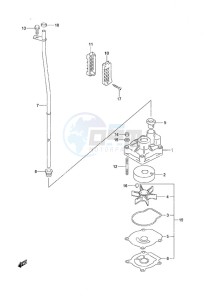 DF 25 V-Twin drawing Water Pump