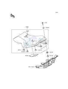 NINJA H2R ZX1000PFF EU drawing Seat