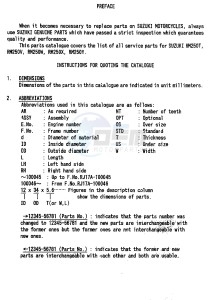 RM250 (T-V-W-X-Y) drawing * CATALOG PREFACE *