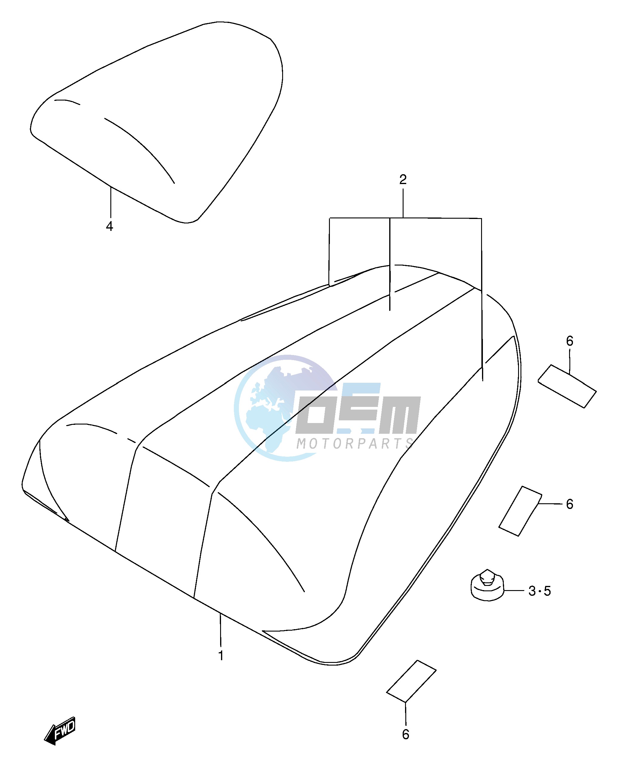 SEAT TAIL BOX (MODEL W)