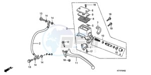 SH1259 France - (F / CMF) drawing RR. BRAKE MASTER CYLINDER (SH1259/1509)