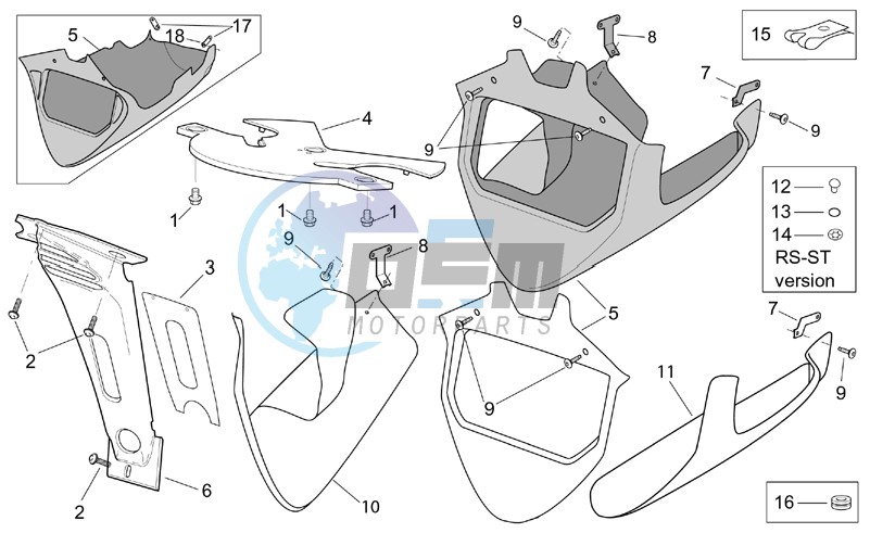 Front body - Lockups