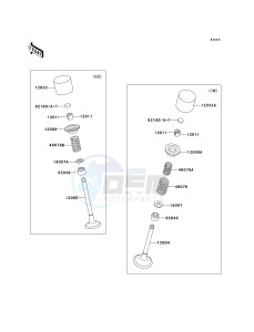 ZX 600 J [ZZR600] (J6F-J8F) J8F drawing VALVE-- S- -