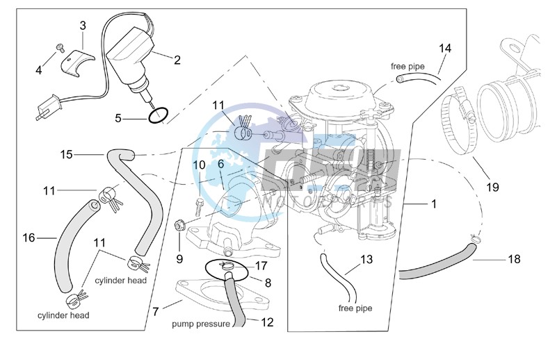 Carburettor cpl