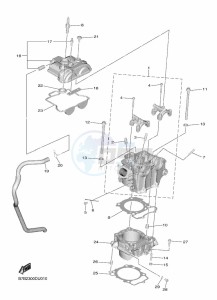 YZ250F (B7BL) drawing CYLINDER