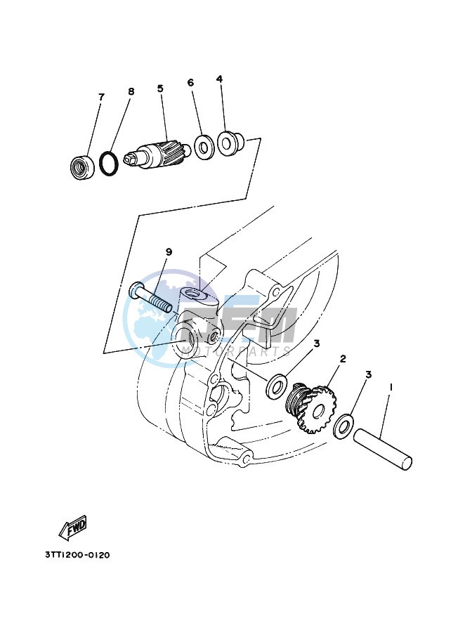 TACHOMETER GEAR