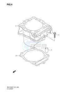 RM-Z450 (E19) drawing CYLINDER