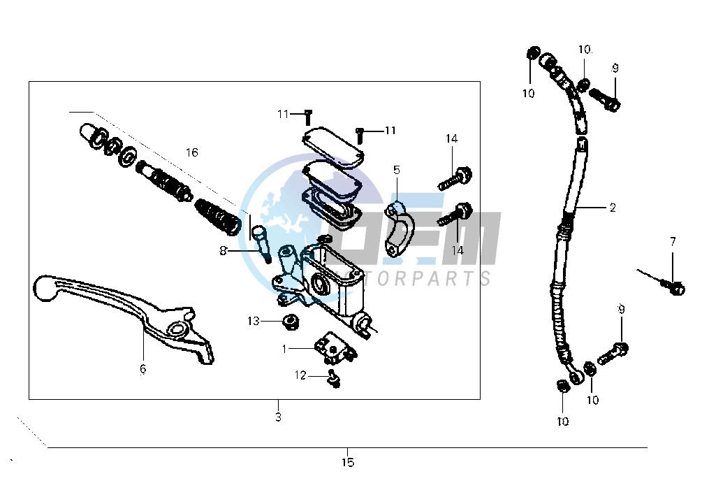 FRONT BRAKE SYSTEM